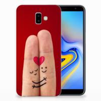 Samsung Galaxy J6 Plus (2018) | Sillicone Back Cover | Liefde - Origineel Romantisch Cadeau