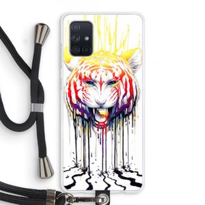 Fading: Samsung Galaxy A71 Transparant Hoesje met koord