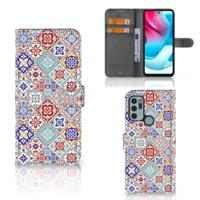 Motorola Moto G60s | Bookcase | Tiles Color