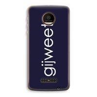 Gijweet: Motorola Moto Z Force Transparant Hoesje