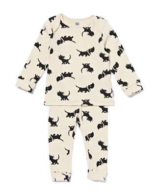 HEMA Takkie En Siepie Baby Meegroeipyjama Gebroken Wit (gebroken wit)