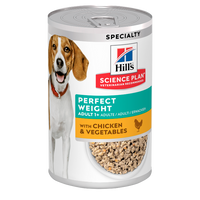 Hill&apos;s Science Plan Adult Perfect Weight Hondenvoer met Kip & Groenten natvoer 363 gram