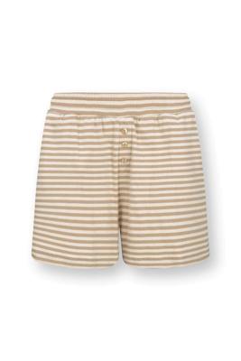 Pip Studio Bobi Korte Broek Little Sumo Stripe Zand M