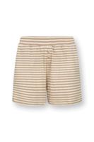 Pip Studio Bobi Korte Broek Little Sumo Stripe Zand L