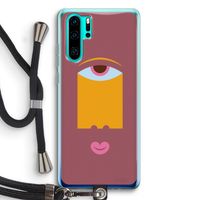 Mono V: Huawei P30 Pro Transparant Hoesje met koord
