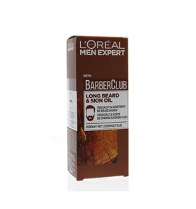 Barber club long beard & skin oil