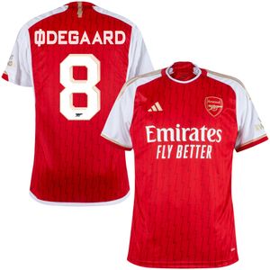 Arsenal Shirt Thuis 2023-2024 + Ødegaard 8 (Cup Bedrukking)