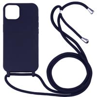 iPhone 13 Pro Max hoesje - Backcover - Koord - Softcase - Flexibel - TPU - Paars - thumbnail