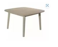 Lennon tafel 120x120x76 cm teak aged finish - Max&Luuk - thumbnail