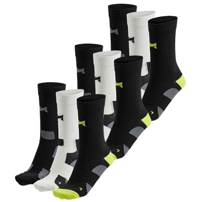 Xtreme Fietssokken Crew 9-pack Multi Black-45/47
