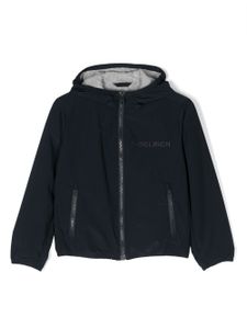 Woolrich Kids imperméable Ryker à capuche - Bleu