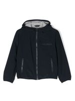 Woolrich Kids imperméable Ryker à capuche - Bleu - thumbnail