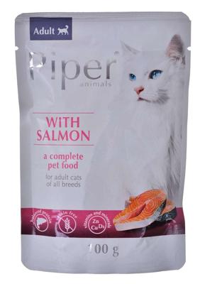 DOLINA NOTECI Piper with salmon - nat kattenvoer - 100 g