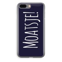 Moatsje!: iPhone 8 Plus Transparant Hoesje