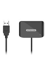 Sitecom MD-1001 geheugenkaartlezer USB 2.0 Zwart - thumbnail