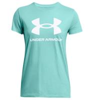 Under Armour Rival Logo Short Sleeve Sportshirt Dames XL/42 Under Armour Rival Logo Short Sleeve Sportshirt Dames XL/42