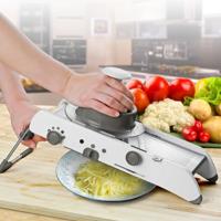 CZ-01 multifunctionele huishoudelijke RVS handmatige plantaardige snij Machine wortel aardappel Rasp (zilver)