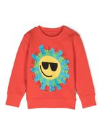 Stella McCartney Kids sweat à imprimé graphique - Orange