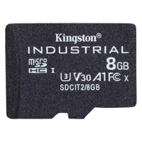 Kingston microSDHC Industrial C10 A1 pSLC Card Single Pack 8GB - thumbnail