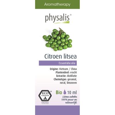 Physalis Citroen Litsea Olie 10ml Physalis Citroen Litsea Olie 10ml