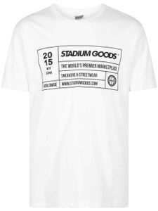 STADIUM GOODS® t-shirt Box en coton - Blanc