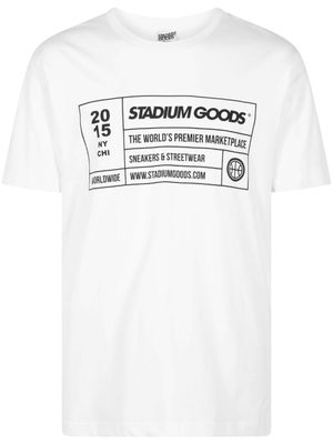 STADIUM GOODS® t-shirt Box en coton - Blanc
