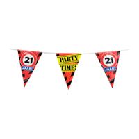 Paperdreams Party Vlag - 21 jaar Paperdreams Party Vlag - 21 jaar