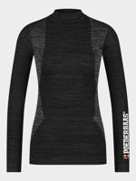 Poederbaas Thermoshirt Dames Technical Longsleeve Zwart-M