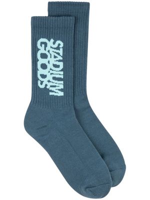STADIUM GOODS® chaussettes à logo - Bleu