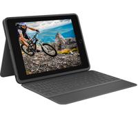 Logitech Rugged Folio Keyboard case voor iPad (7e generatie) tablethoes