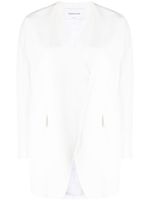 Fabiana Filippi blazer croisé à col v - Blanc Fabiana Filippi blazer croisé à col v - Blanc