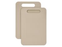 SILVERCREST Snijplank (beige, 2 stuks)