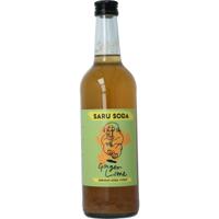 Saru Soda siroop ginger lime bio dem