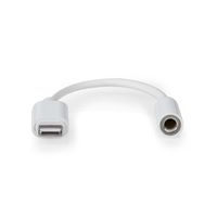 Nedis Lightning-Adapter | Apple Lightning 8-Pins naar 3,5 mm Female | 0.10 m | 1 stuks - CCGP39950WT01 CCGP39950WT01 - thumbnail