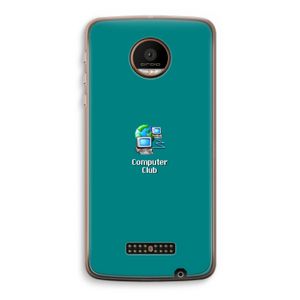 Win98: Motorola Moto Z Force Transparant Hoesje