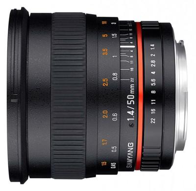 Samyang 50mm F/1.4 AS UMC Pentax
