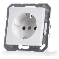 A 1520 KI WW  - Schuko socket alpine white, A 1520 KI WW