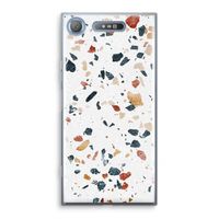 Terrazzo N°4: Sony Xperia XZ1 Transparant Hoesje