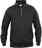 Clique 021033 Basic Half Zip - Zwart - XXL