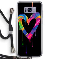 Melts My Heart: Samsung Galaxy S8 Plus Transparant Hoesje met koord Melts My Heart: Samsung Galaxy S8 Plus Transparant Hoesje met koord