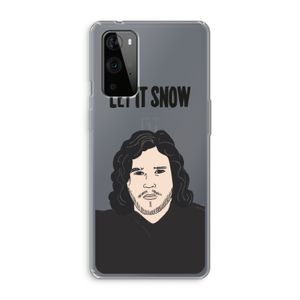 Let It Snow: OnePlus 9 Pro Transparant Hoesje