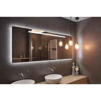 Looox 90 x 70 cm Spiegel met verlichting en verwarming, directe en indirecte (LED) verlichting rondom - thumbnail