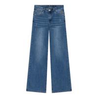 Indian Blue Jeans Meisjes jeans broek wide fit - Licht blauw denim - thumbnail