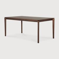 Ethnicraft Eettafel 'Bok' Gevernist Teakhout, 160 x 80cm