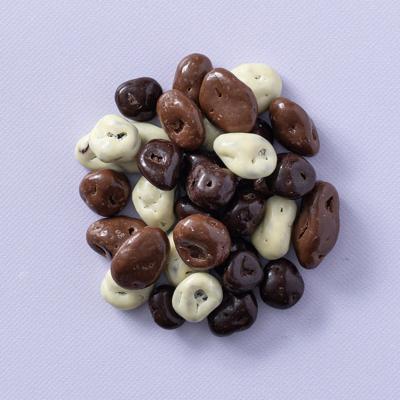 Chocolade rozijnen gemengd 400 gram
