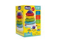 Tiamo Chicco 2 in 1 ring toren - vormenstoof - thumbnail