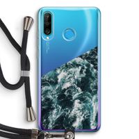 Zee golf: Huawei P30 Lite Transparant Hoesje met koord