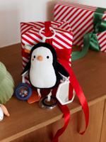 Pluchen activiteiten om op te hangen BANQUISE wit