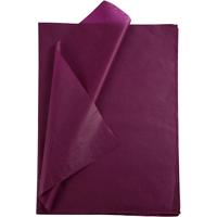 Creativ Company Tissuepapier, vel 50x70 cm, 17 gr, bordeaux, 25 vel/ 1 doos Creativ Company Tissuepapier, vel 50x70 cm, 17 gr, bordeaux, 25 vel/ 1 doos