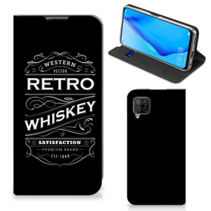 Huawei P40 Lite Flip Style Cover Whiskey